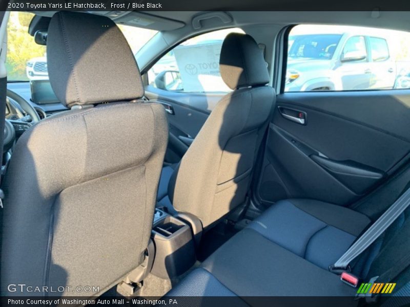 Frost / Blue Black 2020 Toyota Yaris LE Hatchback
