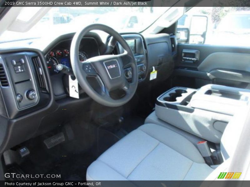 Summit White / Dark Ash/Jet Black 2019 GMC Sierra 3500HD Crew Cab 4WD