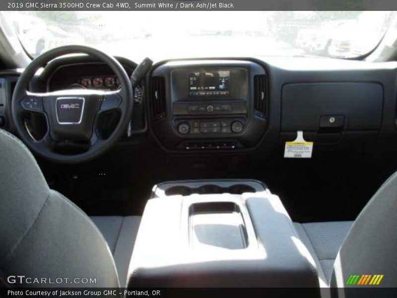 Summit White / Dark Ash/Jet Black 2019 GMC Sierra 3500HD Crew Cab 4WD