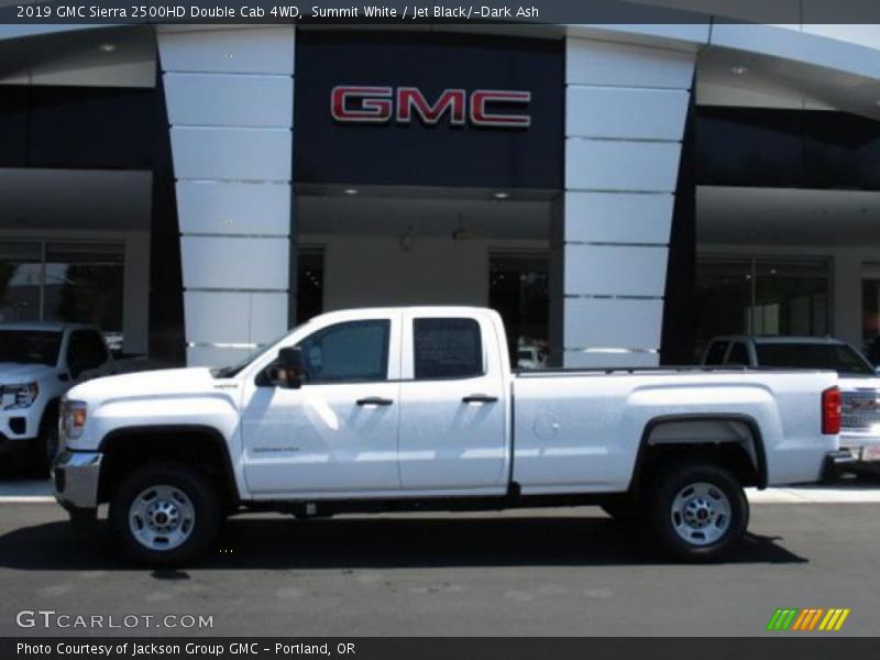 Summit White / Jet Black/­Dark Ash 2019 GMC Sierra 2500HD Double Cab 4WD