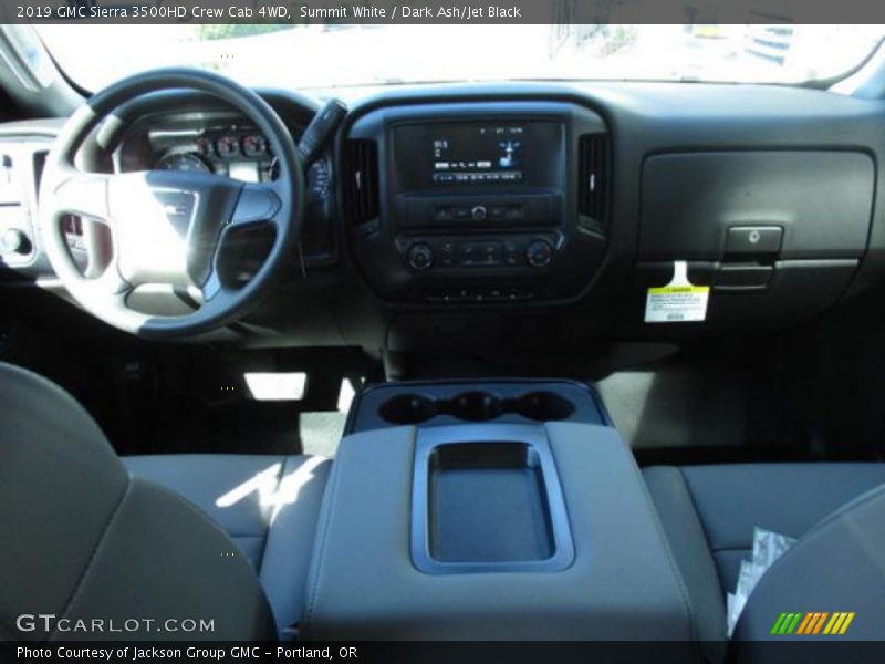 Summit White / Dark Ash/Jet Black 2019 GMC Sierra 3500HD Crew Cab 4WD