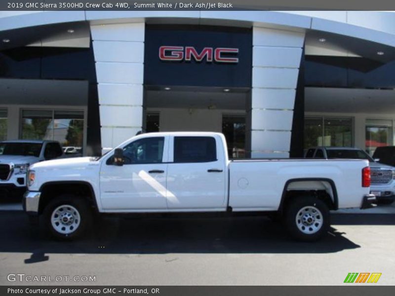 Summit White / Dark Ash/Jet Black 2019 GMC Sierra 3500HD Crew Cab 4WD
