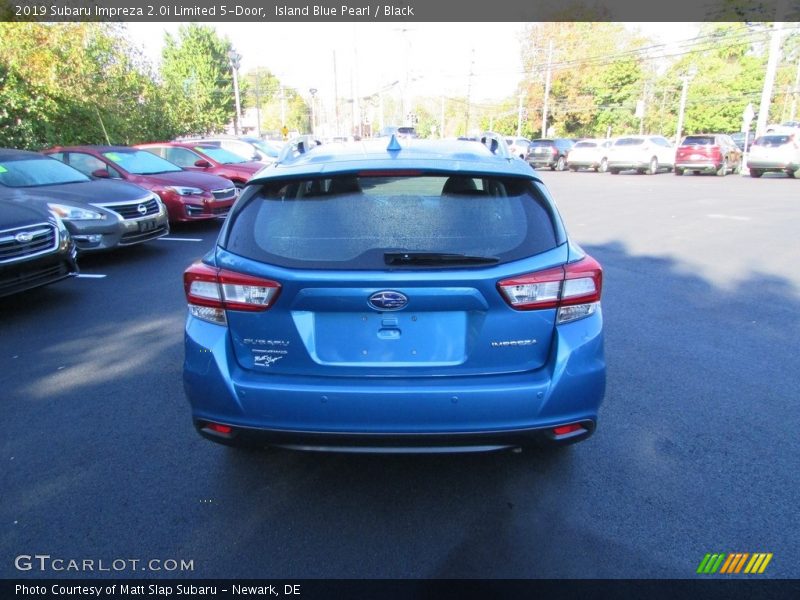 Island Blue Pearl / Black 2019 Subaru Impreza 2.0i Limited 5-Door