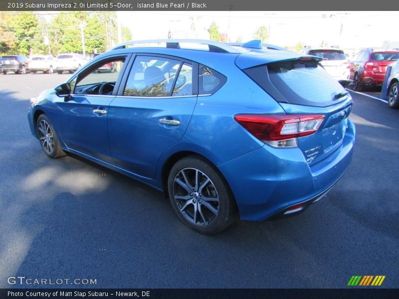 Island Blue Pearl / Black 2019 Subaru Impreza 2.0i Limited 5-Door