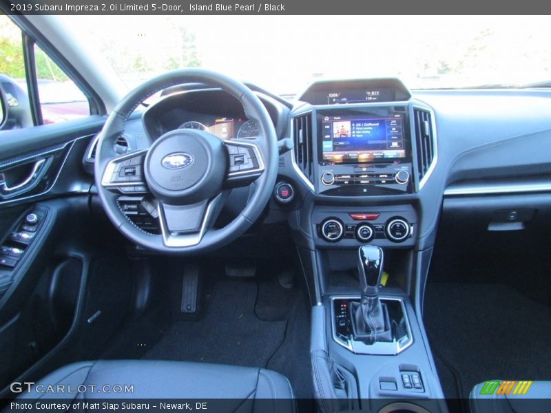 Island Blue Pearl / Black 2019 Subaru Impreza 2.0i Limited 5-Door