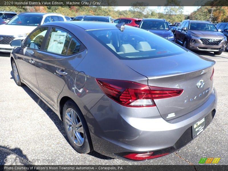 Machine Gray / Gray 2020 Hyundai Elantra Value Edition