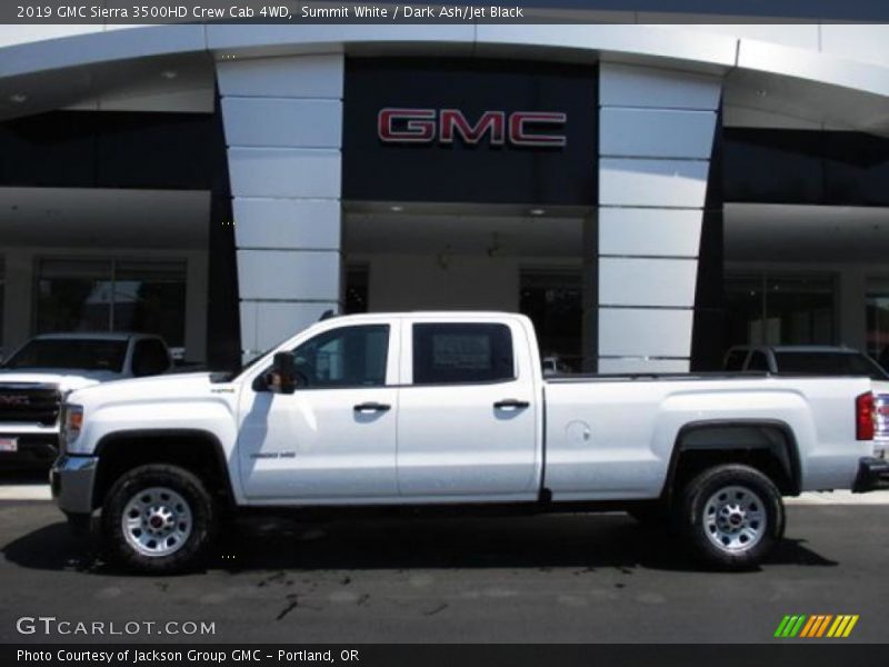 Summit White / Dark Ash/Jet Black 2019 GMC Sierra 3500HD Crew Cab 4WD