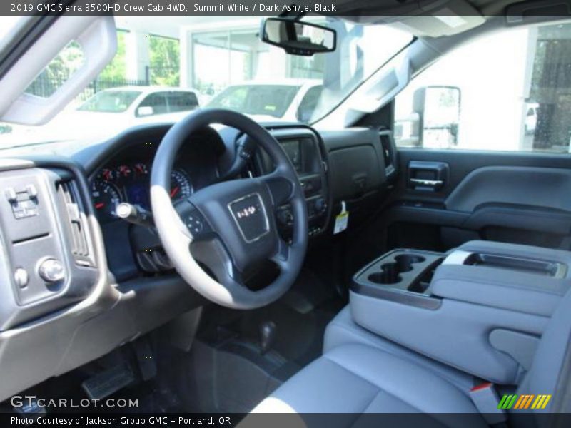 Summit White / Dark Ash/Jet Black 2019 GMC Sierra 3500HD Crew Cab 4WD