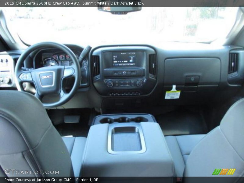 Summit White / Dark Ash/Jet Black 2019 GMC Sierra 3500HD Crew Cab 4WD