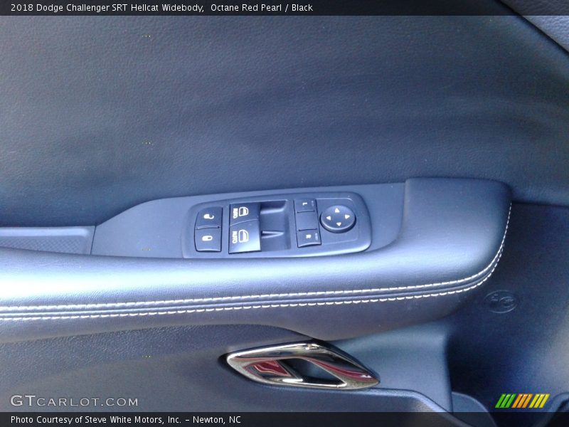 Octane Red Pearl / Black 2018 Dodge Challenger SRT Hellcat Widebody