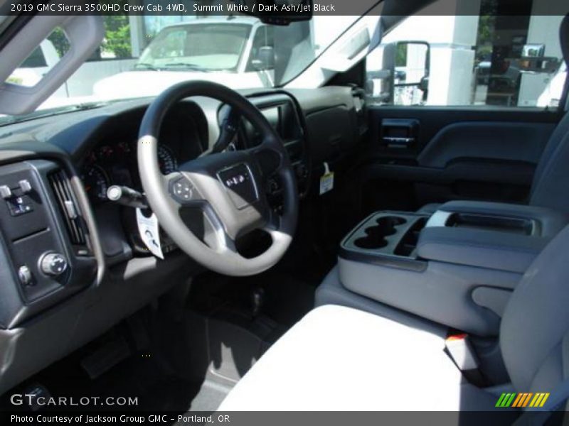 Summit White / Dark Ash/Jet Black 2019 GMC Sierra 3500HD Crew Cab 4WD