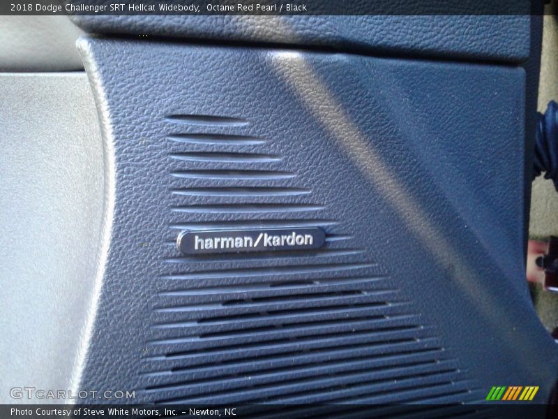 Octane Red Pearl / Black 2018 Dodge Challenger SRT Hellcat Widebody