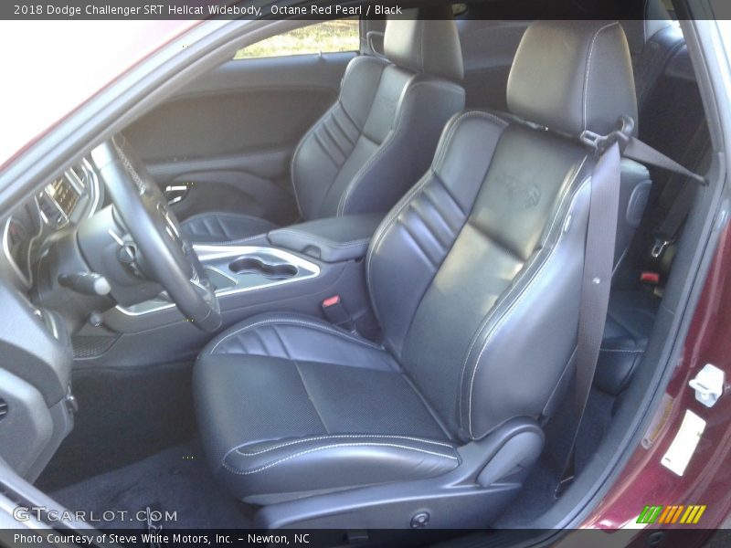 Octane Red Pearl / Black 2018 Dodge Challenger SRT Hellcat Widebody
