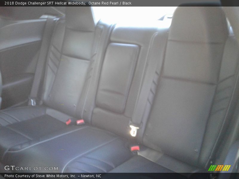 Octane Red Pearl / Black 2018 Dodge Challenger SRT Hellcat Widebody