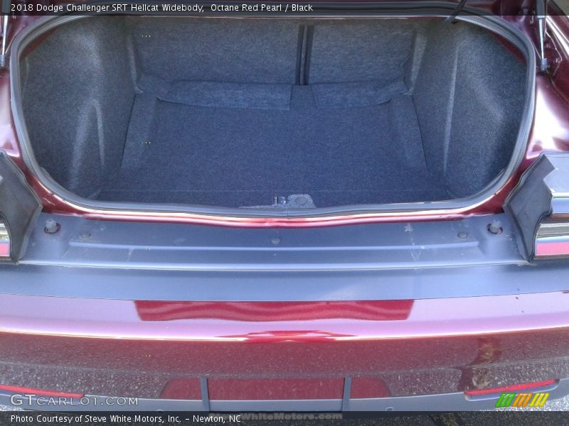 Octane Red Pearl / Black 2018 Dodge Challenger SRT Hellcat Widebody