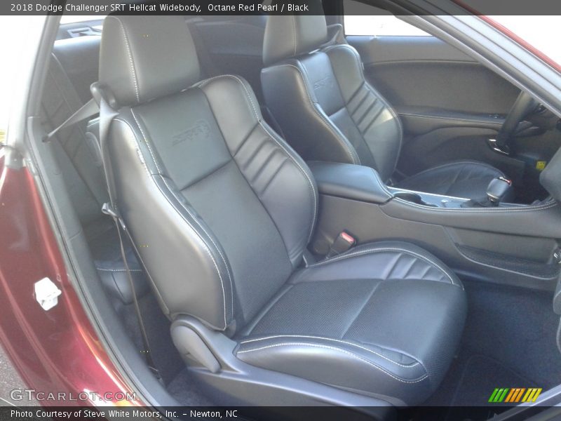 Octane Red Pearl / Black 2018 Dodge Challenger SRT Hellcat Widebody