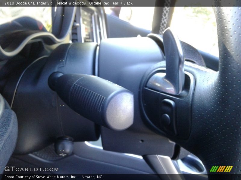 Octane Red Pearl / Black 2018 Dodge Challenger SRT Hellcat Widebody