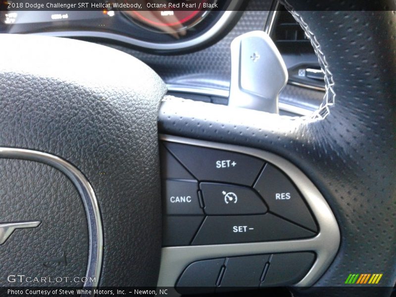Octane Red Pearl / Black 2018 Dodge Challenger SRT Hellcat Widebody