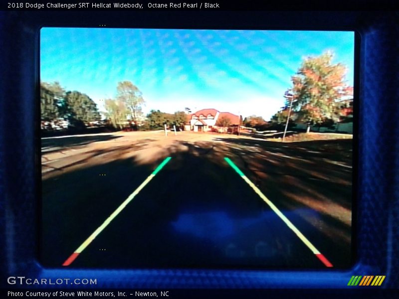 Octane Red Pearl / Black 2018 Dodge Challenger SRT Hellcat Widebody