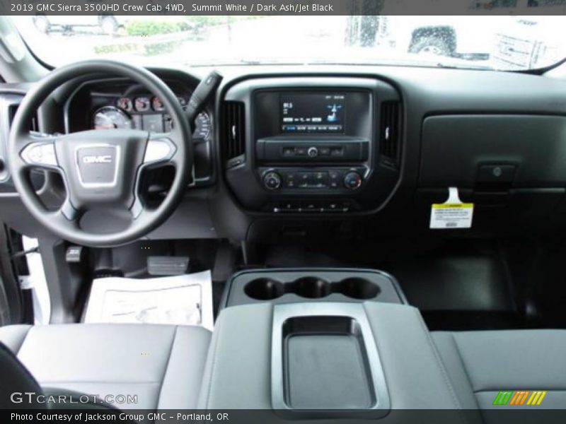 Summit White / Dark Ash/Jet Black 2019 GMC Sierra 3500HD Crew Cab 4WD