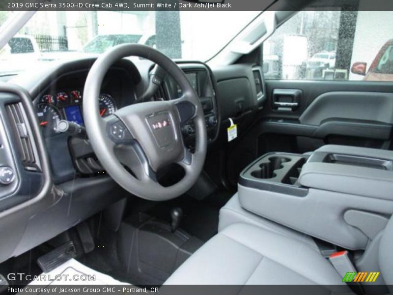 Summit White / Dark Ash/Jet Black 2019 GMC Sierra 3500HD Crew Cab 4WD