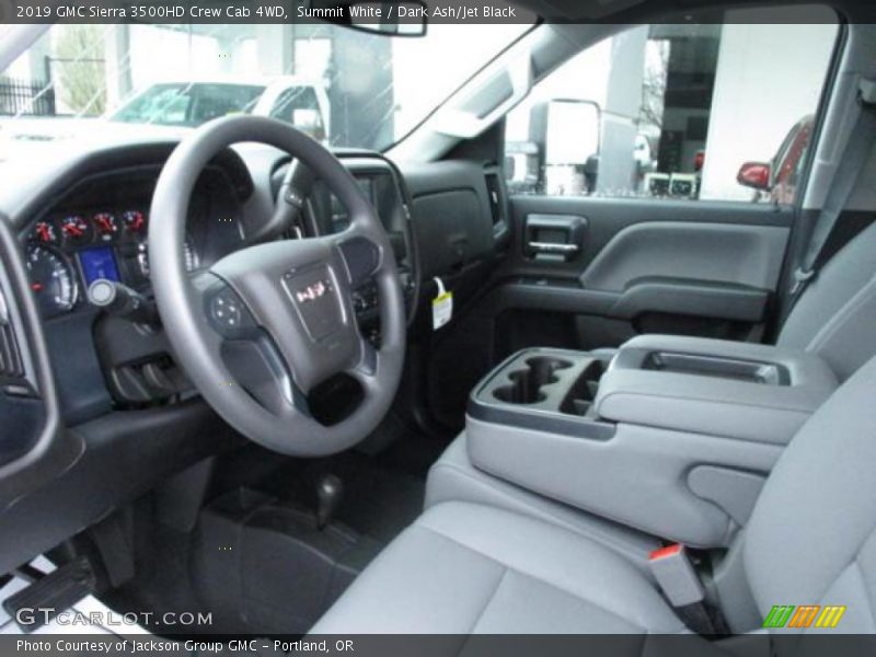 Summit White / Dark Ash/Jet Black 2019 GMC Sierra 3500HD Crew Cab 4WD