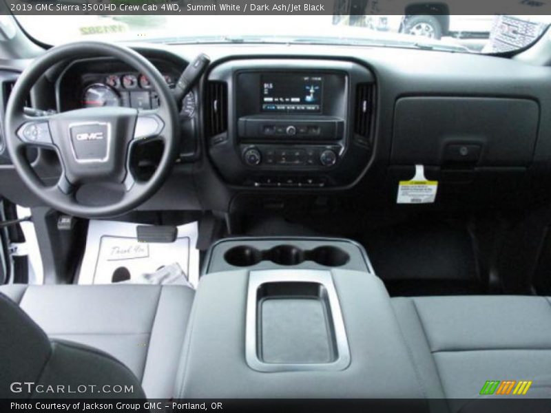 Summit White / Dark Ash/Jet Black 2019 GMC Sierra 3500HD Crew Cab 4WD