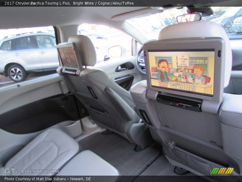 Bright White / Cognac/Alloy/Toffee 2017 Chrysler Pacifica Touring L Plus