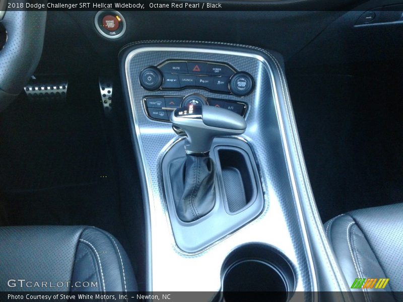 Octane Red Pearl / Black 2018 Dodge Challenger SRT Hellcat Widebody