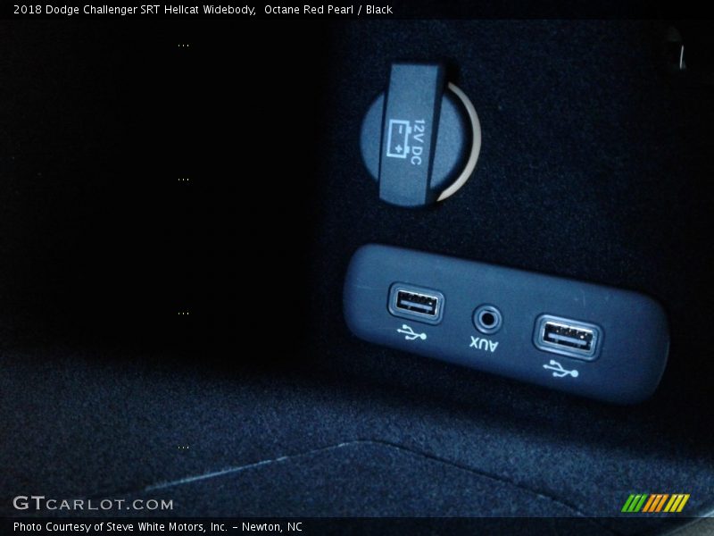 Octane Red Pearl / Black 2018 Dodge Challenger SRT Hellcat Widebody