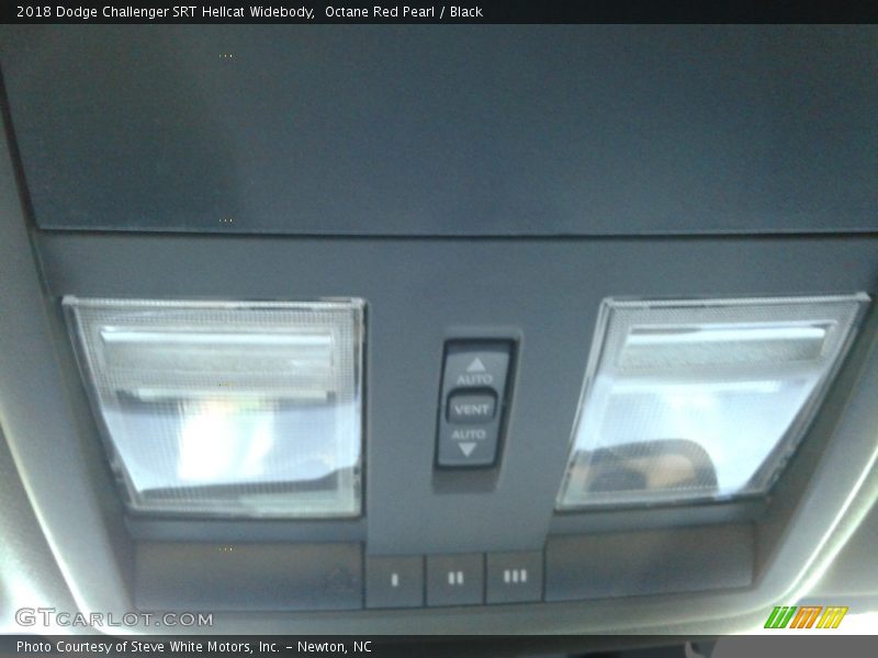 Octane Red Pearl / Black 2018 Dodge Challenger SRT Hellcat Widebody