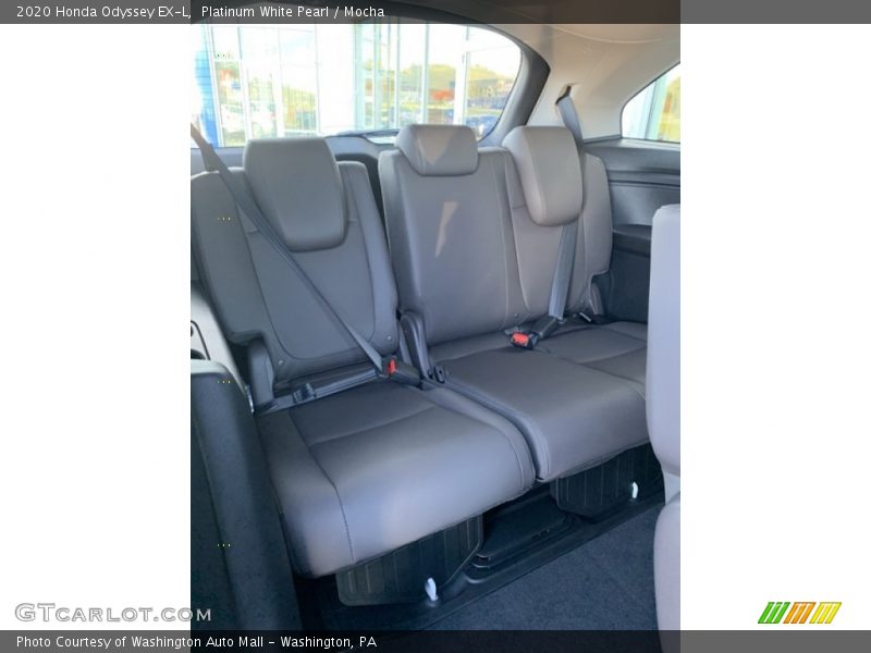 Platinum White Pearl / Mocha 2020 Honda Odyssey EX-L