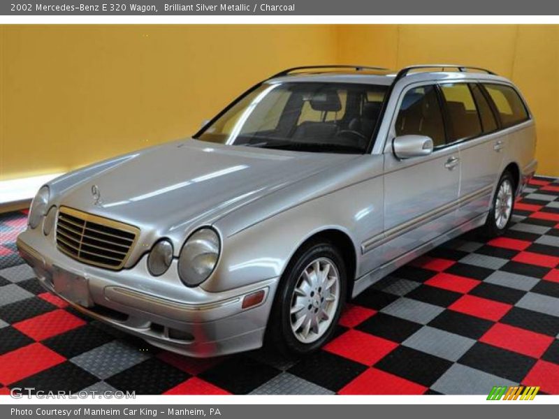 Brilliant Silver Metallic / Charcoal 2002 Mercedes-Benz E 320 Wagon