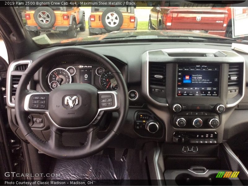 Maximum Steel Metallic / Black 2019 Ram 2500 Bighorn Crew Cab 4x4