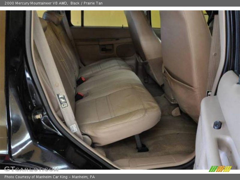 Black / Prairie Tan 2000 Mercury Mountaineer V8 AWD