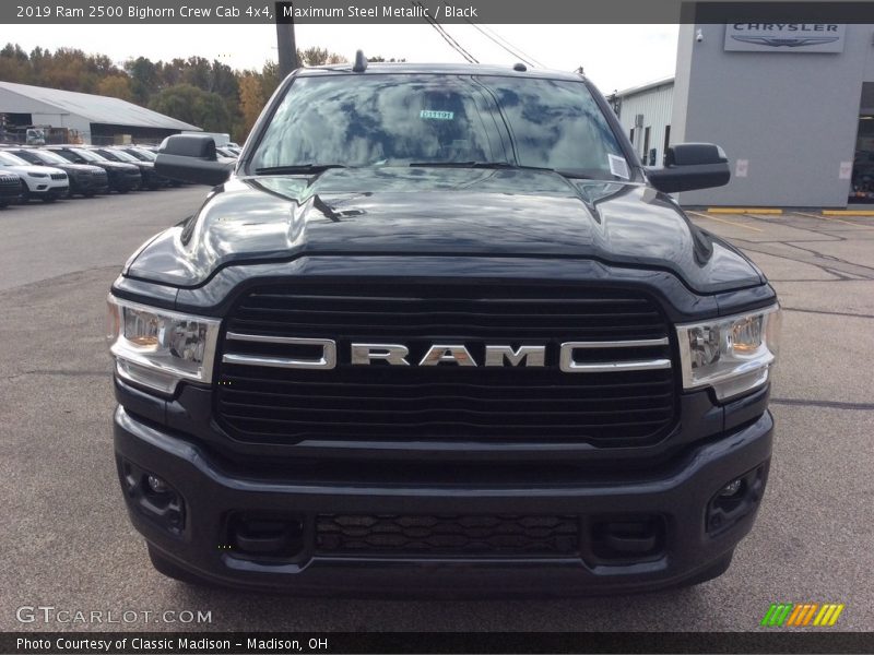 Maximum Steel Metallic / Black 2019 Ram 2500 Bighorn Crew Cab 4x4