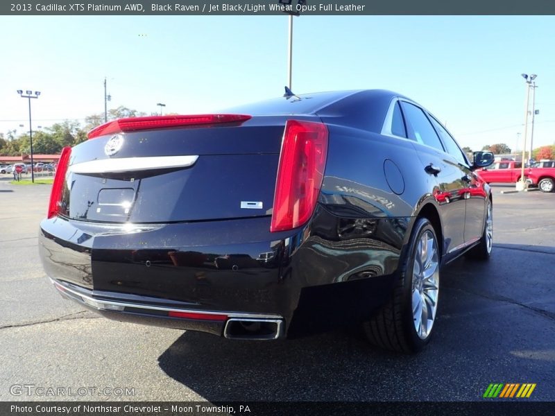 Black Raven / Jet Black/Light Wheat Opus Full Leather 2013 Cadillac XTS Platinum AWD
