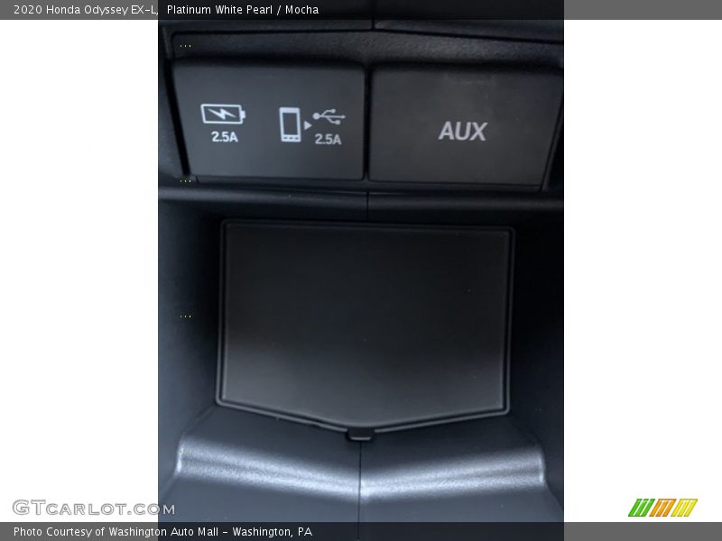 Platinum White Pearl / Mocha 2020 Honda Odyssey EX-L