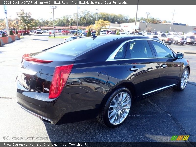 Black Raven / Jet Black/Light Wheat Opus Full Leather 2013 Cadillac XTS Platinum AWD