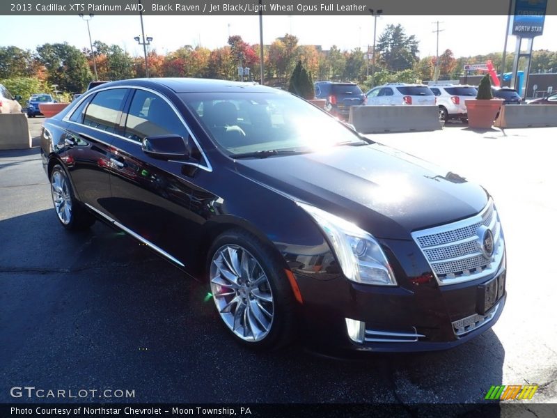 Black Raven / Jet Black/Light Wheat Opus Full Leather 2013 Cadillac XTS Platinum AWD