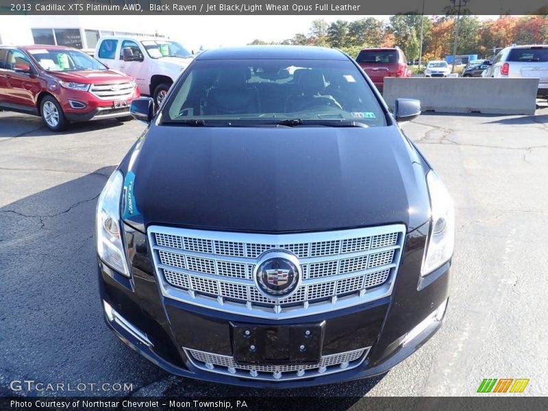 Black Raven / Jet Black/Light Wheat Opus Full Leather 2013 Cadillac XTS Platinum AWD