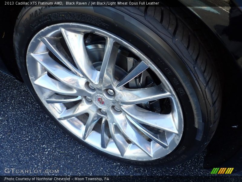 Black Raven / Jet Black/Light Wheat Opus Full Leather 2013 Cadillac XTS Platinum AWD