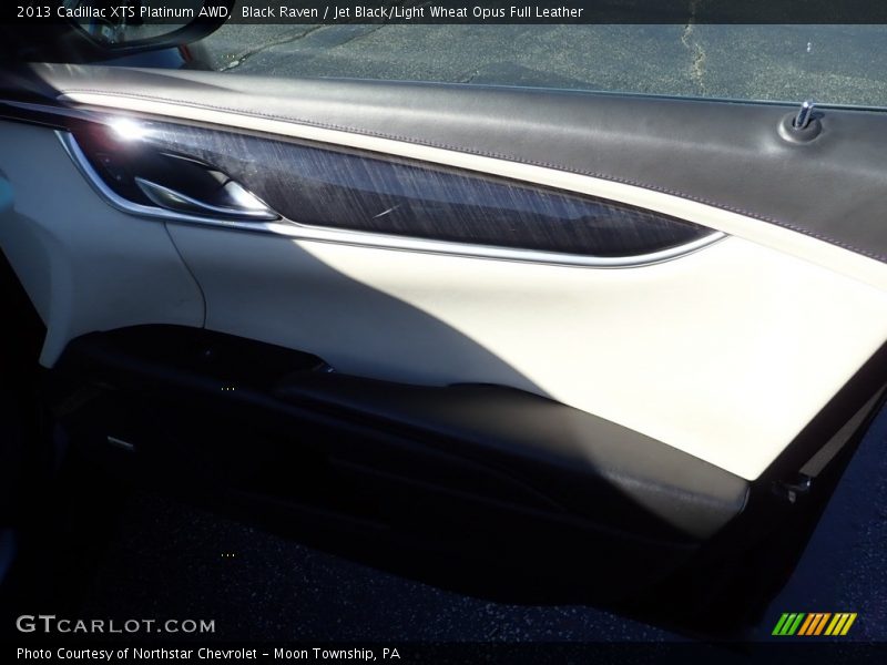 Black Raven / Jet Black/Light Wheat Opus Full Leather 2013 Cadillac XTS Platinum AWD