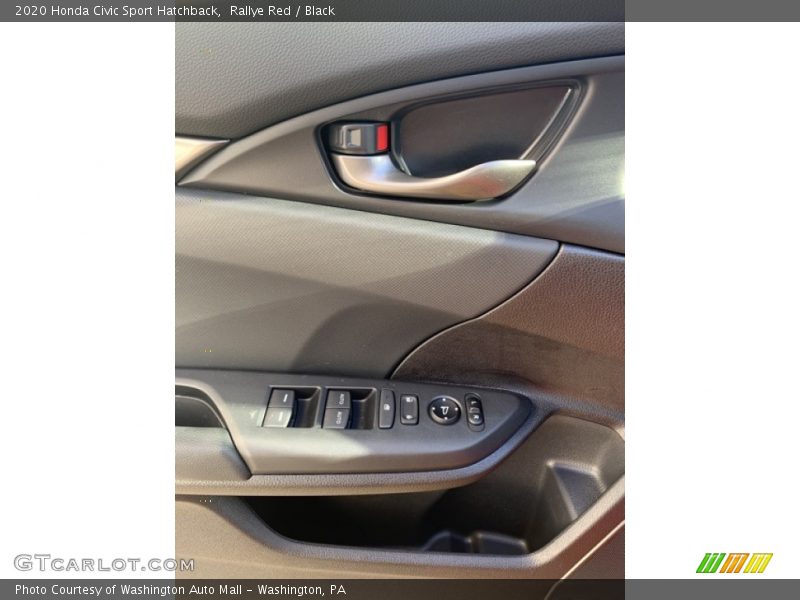 Rallye Red / Black 2020 Honda Civic Sport Hatchback
