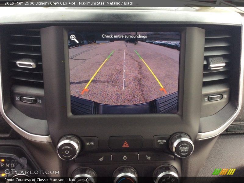 Maximum Steel Metallic / Black 2019 Ram 2500 Bighorn Crew Cab 4x4