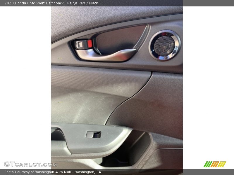 Rallye Red / Black 2020 Honda Civic Sport Hatchback
