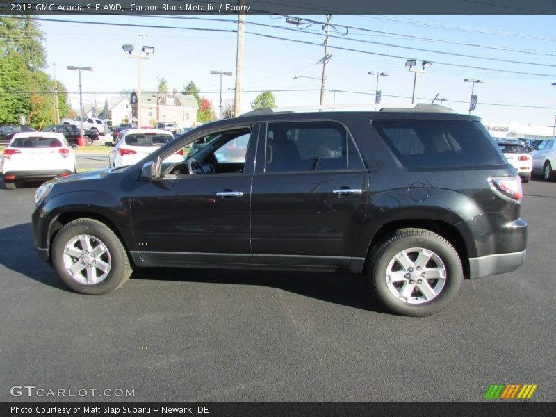 Carbon Black Metallic / Ebony 2013 GMC Acadia SLE AWD