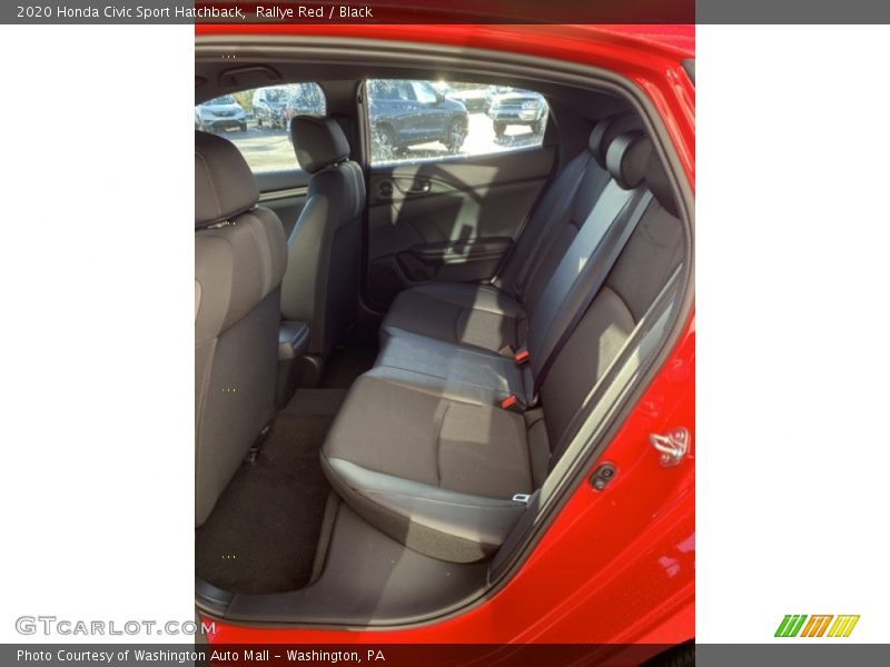 Rallye Red / Black 2020 Honda Civic Sport Hatchback