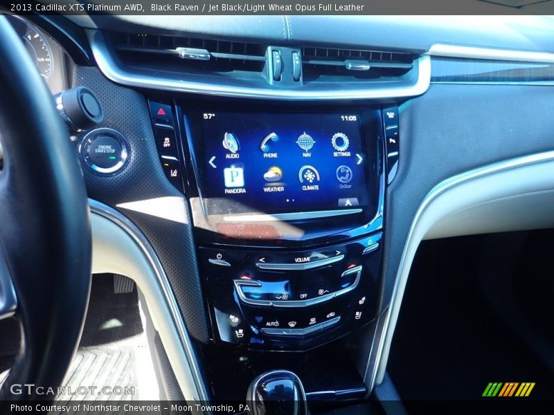 Black Raven / Jet Black/Light Wheat Opus Full Leather 2013 Cadillac XTS Platinum AWD