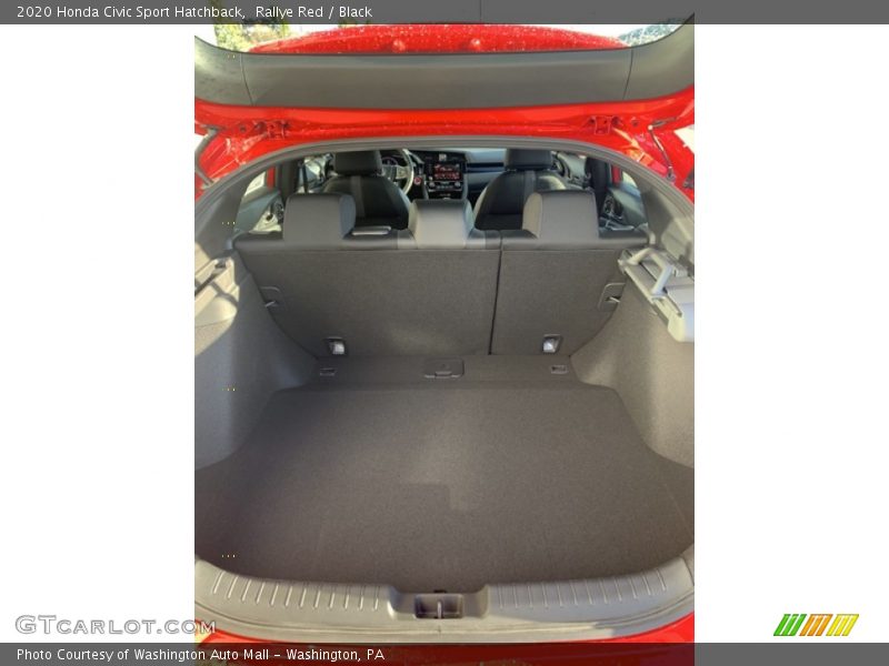 Rallye Red / Black 2020 Honda Civic Sport Hatchback